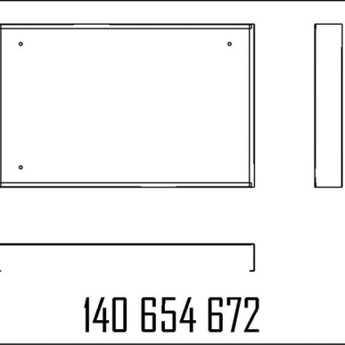 140654672 - SIDE PANEL RIGHT BLIND G MPD MR